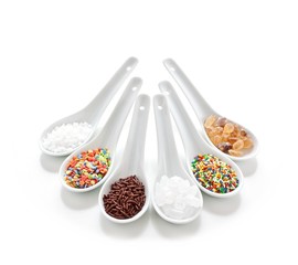 Wall Mural - Sprinkles, sugar, rock candy and chocolate