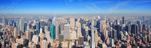 Fototapeta na wymiar New York City skyscrapers