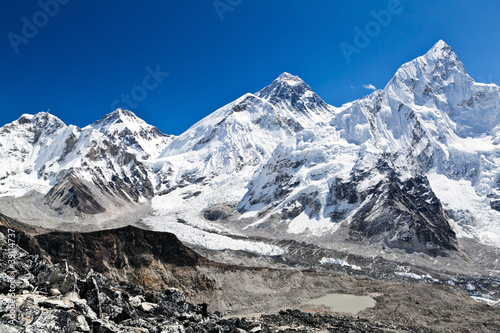 Naklejka samoprzylepna Zamontuj widok Everest