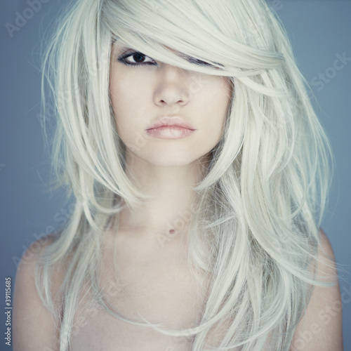 Fototapeta dla dzieci Beautiful woman with magnificent hair