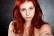 © matusciac - beautiful woman portrait with red hair and freckles