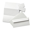 © Lumos sp - leaflet letter business card white blank paper template
