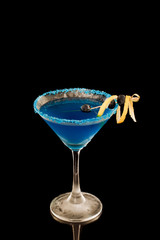 Canvas Print - Blueberry lemon martini