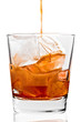 © lexuss - The glass for alcohol is isolated on a white background