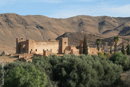 Obraz na płótnie canvas trzyczęściowy "tryptyk" Kasbah glaoui to taliouine