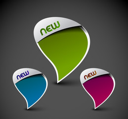 Wall Mural - messenger window icon