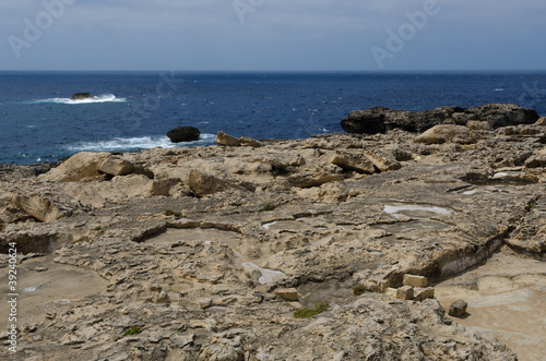 Plage De Rocher à Malte Buy This Stock Photo And Explore