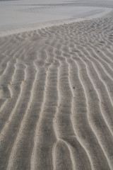 Rippled sand texture