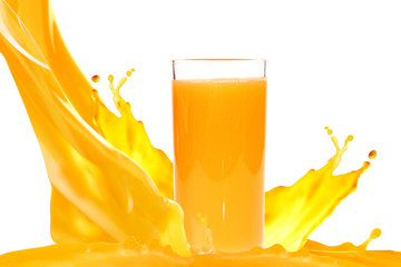 Poster - Juice in glass