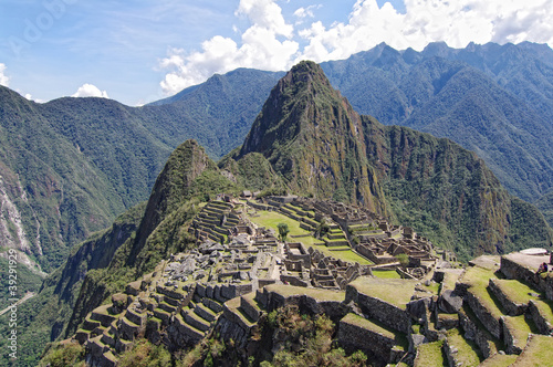 Board z aluminiowym obramowaniem Tarasy Machu Picchu