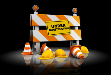 under construction