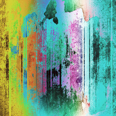 Wall Mural - abstract grunge background for your text