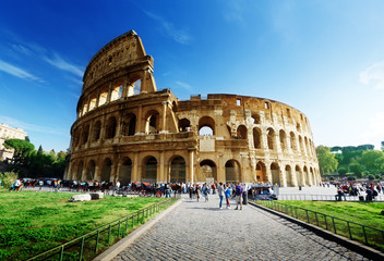 Wall Mural - Colosseum in Rome, Italy