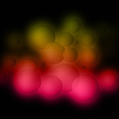 abstract background with bubbles