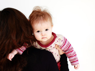 Wall Mural - Mother and daughter