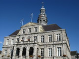 The historical city hall of Maastricht in the Netherlands