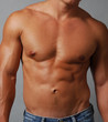 © MSPhotographic - Shirtless muscular male chest and abdomen