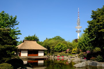 Wall Mural - Heinrich-Hertz-Turm (Fernsehturm) in Hamburg