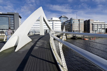 Sunny Bridge In Glasgow, United Kingdom