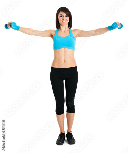Plakat Kobieta fitness