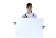 © kristinatodoreva - Portrait of the nurse with a board