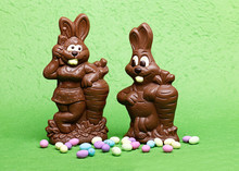 Chocolate Easter Bunnies 1