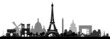 Paris Skyline detailliert