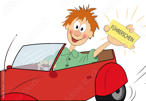 Führerschein machen – Stock-Vektorgrafik | Adobe Stock