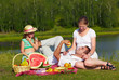 © Serg Zastavkin - family picnic in park
