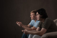 Friends Playing Video Games