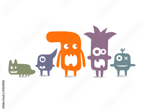 Fotografia  monster family 1