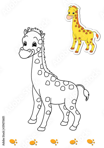 Animali Da Colorare Giraffa Acquista Questa Illustrazione Stock Ed Esplora Illustrazioni Simili In Adobe Stock Adobe Stock