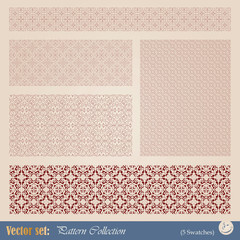 Wall Mural - vector seamless pattern in vintage style