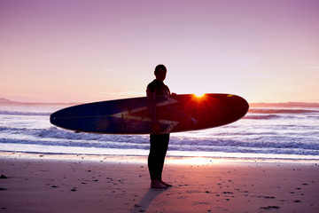 Wall Mural - surfer girl