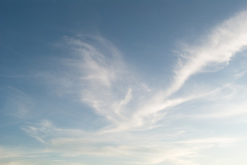clear blue sky