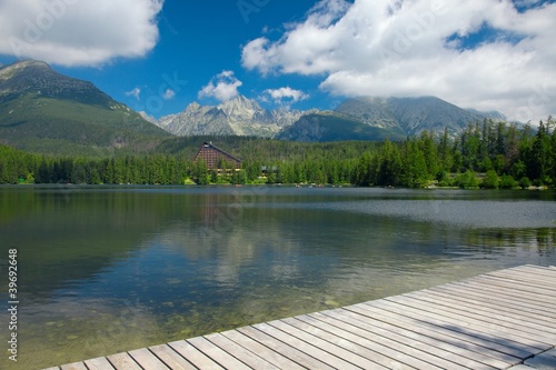 Board z aluminiowym obramowaniem Tatry