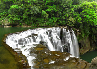 great waterfall in Taiwan