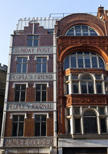Publishing Buildings On Fleet Street In London