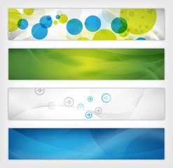 abstract vector header / banner