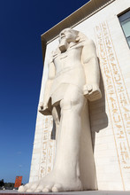 Egyptian Statue At WAFI Mall In Dubai, United Arab Emirates