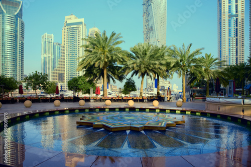 Fotoboard na płycie Dubaj, Zjednoczone Emiraty Arabskie