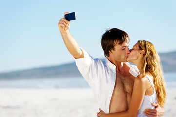 Wall Mural - self portrait couple
