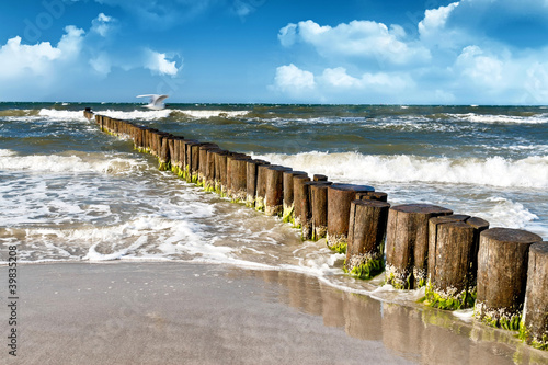 Naklejka samoprzylepna Baltic Sea