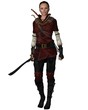 © Algol - Female Warrior in Leather Armour