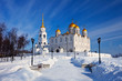 Uspenskiy cathedral  at Vladimir in winter