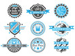 © LABELMAN - SET OF VINTAGE LABEL COLLECTION BICOLOUR