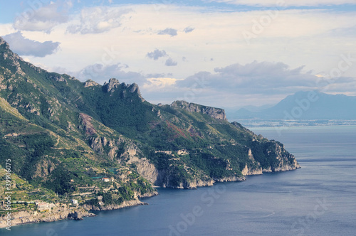 Plakat na papierze fotorealistycznym Amalfi kueste - wybrzeże amalfi 02