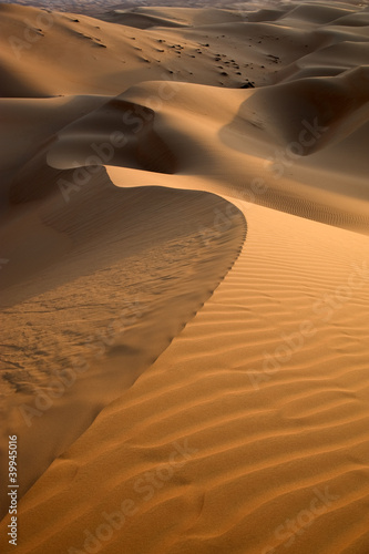 Obraz w ramie Abu Dhabi's desert dunes