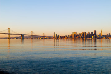 Wall Mural - San Francisco at sunrise