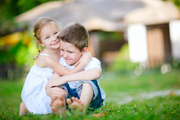 Sticker - Adorable happy kids